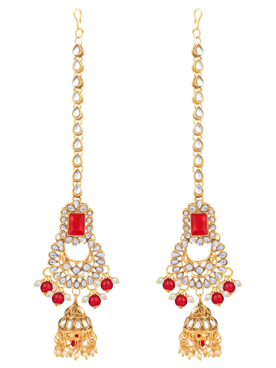 Celestial Charm A Starry Bridal Set - Red