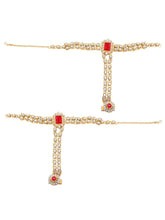 Celestial Charm A Starry Bridal Set - Red