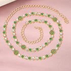 Timeless Aura Faux Kundan Floral Design