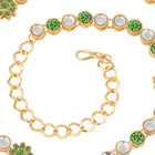 Timeless Aura Faux Kundan Floral Design