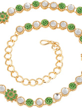 Timeless Aura Faux Kundan Floral Design