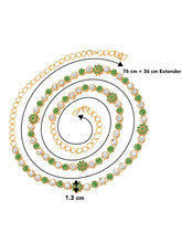 Timeless Aura Faux Kundan Floral Design