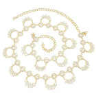 Celestial Charm Faux Kundan Belly Chain
