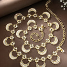 Celestial Charm Faux Kundan Belly Chain