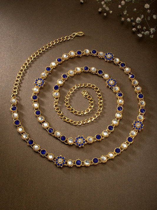 Cultural Couture Kundan Waist Belt
