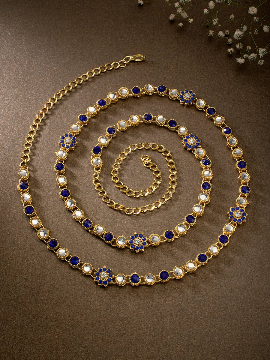 Cultural Couture Kundan Waist Belt