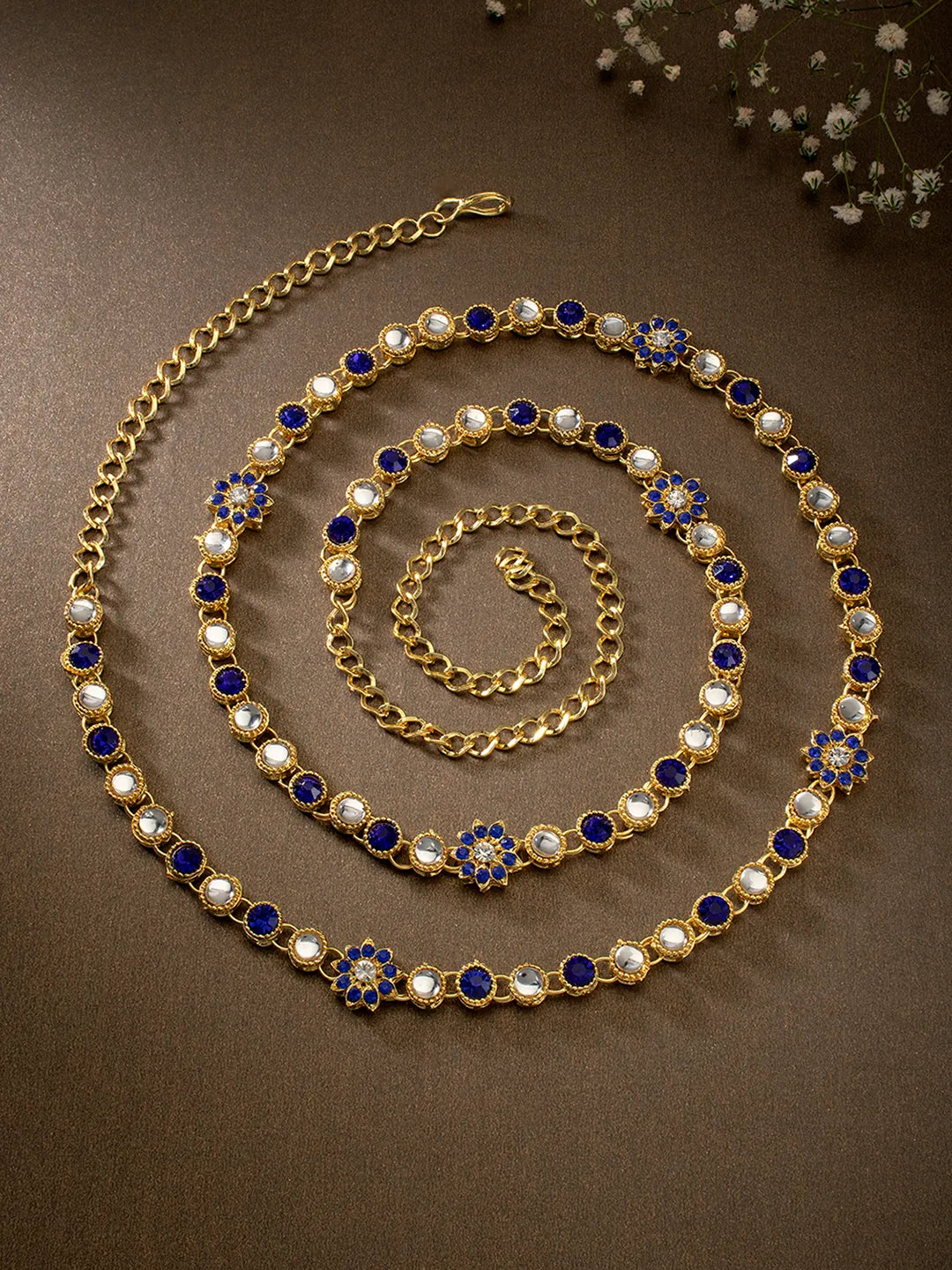 Cultural Couture Kundan Waist Belt