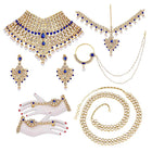 Royal Regalia Jodha Akbar Bridal Set - Blue