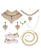 Royal Regalia Jodha Akbar Bridal Set - Blue