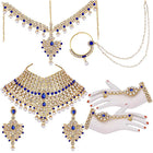 Royal Regalia Jodha Akbar Bridal Set - Blue