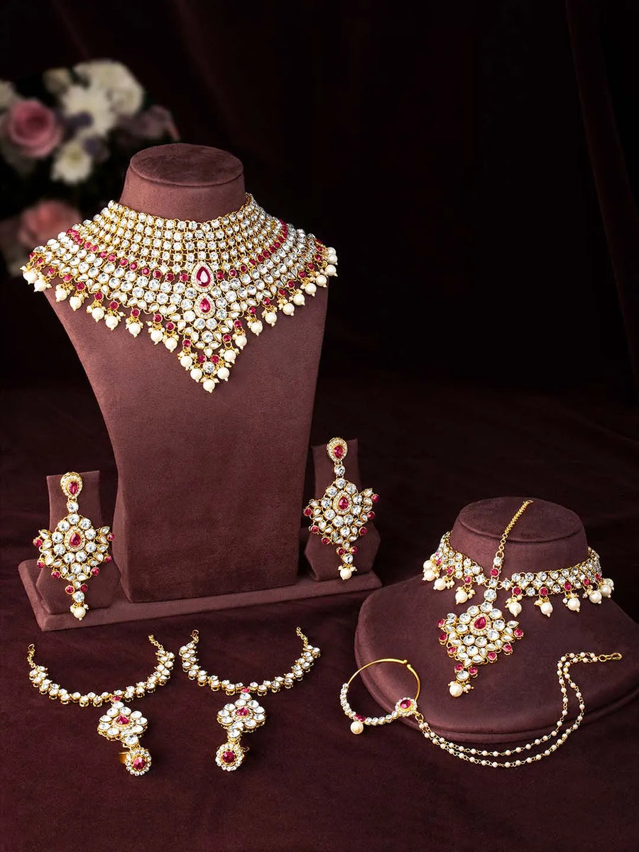 Jodha Akbar Bridal Set | Royal Bridal Jewellery by Peora

