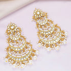 Princess Kundan Pearl Chandbali