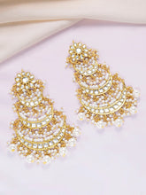 Princess Kundan Pearl Chandbali
