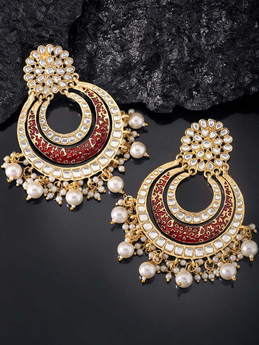 Chandbali Earrings – Traditional Elegance Meets Modern Style | Peora

