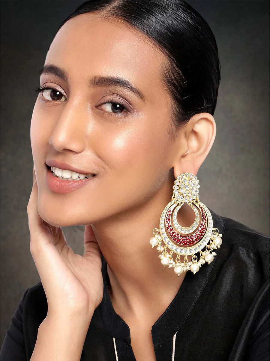 Chandbali Earrings – Traditional Elegance Meets Modern Style | Peora

