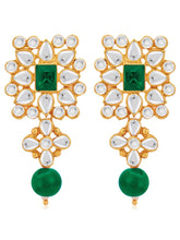 Luxurious Lush Pearl Choker Set - Green