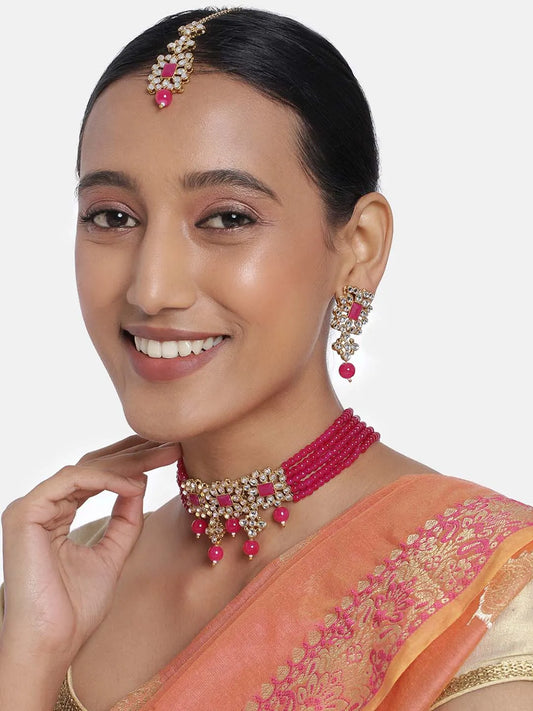 Pearl Choker Set – Timeless & Elegant Jewelry for Women | Peora