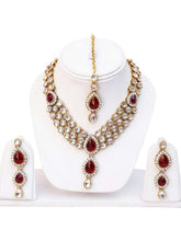 Ruby Rose Harmony Necklace Set