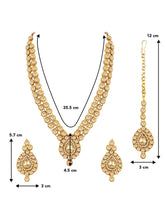 Stunning American Diamond Long Necklace Set