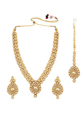 Stunning American Diamond Long Necklace Set