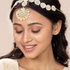 Kundan Bridal Sheesh Patti by Peora – Royal Bridal Elegance