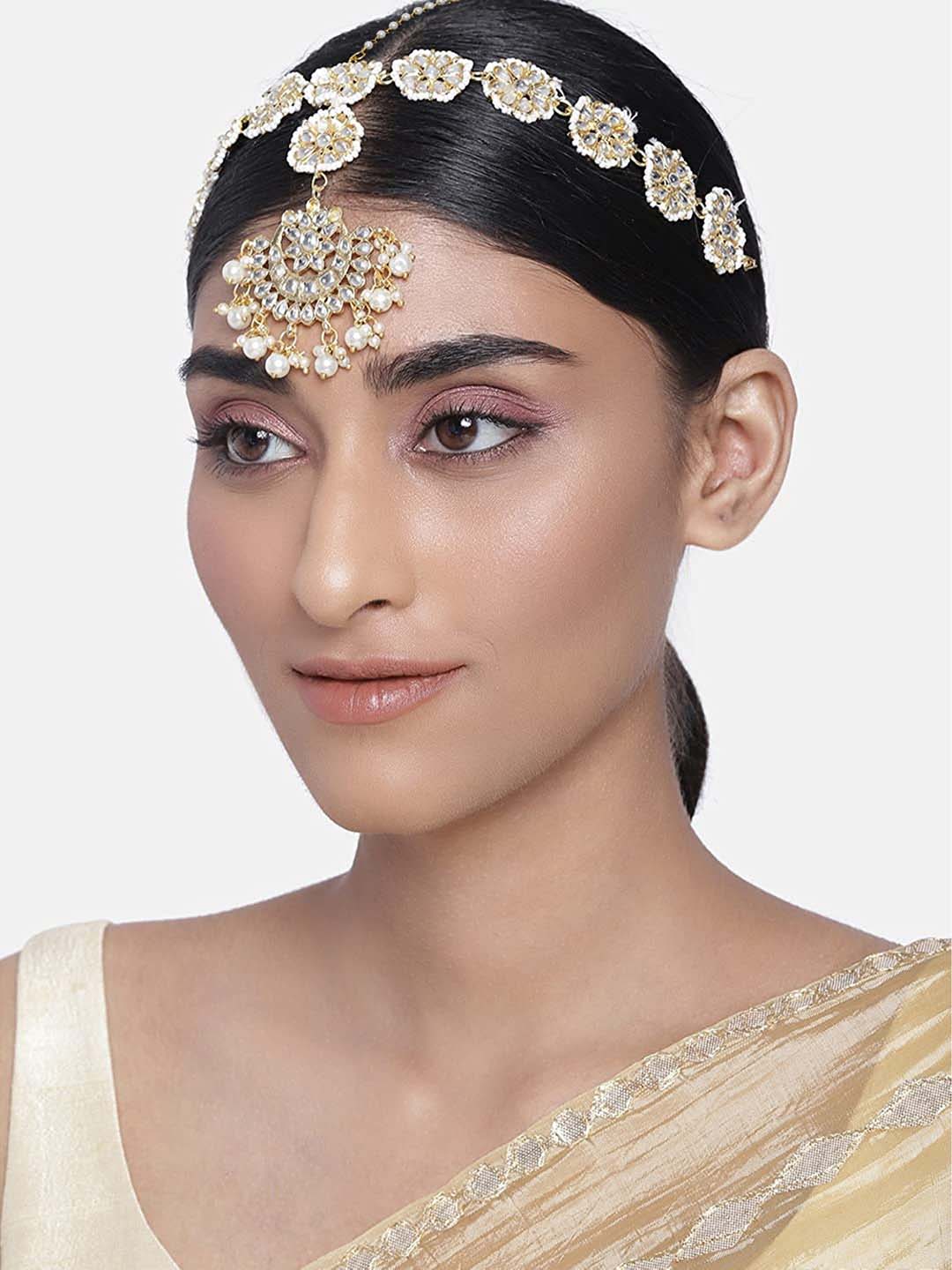 Luxurious Kundan Bridal Sheesh Patti