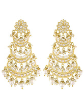Pearls Chandbali Maangtikka Set – Elegant Bridal Jewellery | Peora