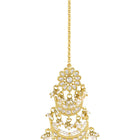 Pearls Chandbali Maangtikka Set – Elegant Bridal Jewellery | Peora