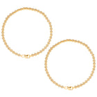 Glamorous Cubic Zirconia Studded Anklets