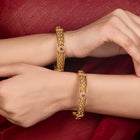 Heritage Sculpted Temple Bangle Set