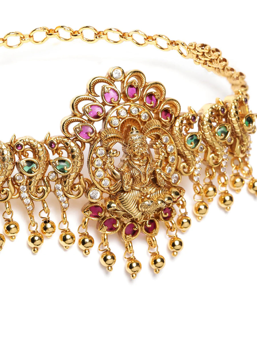 Lakshmi Motif Baju Band | Divine Ethnic Grace – Peora