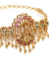 Lakshmi Motif Baju Band | Divine Ethnic Grace – Peora