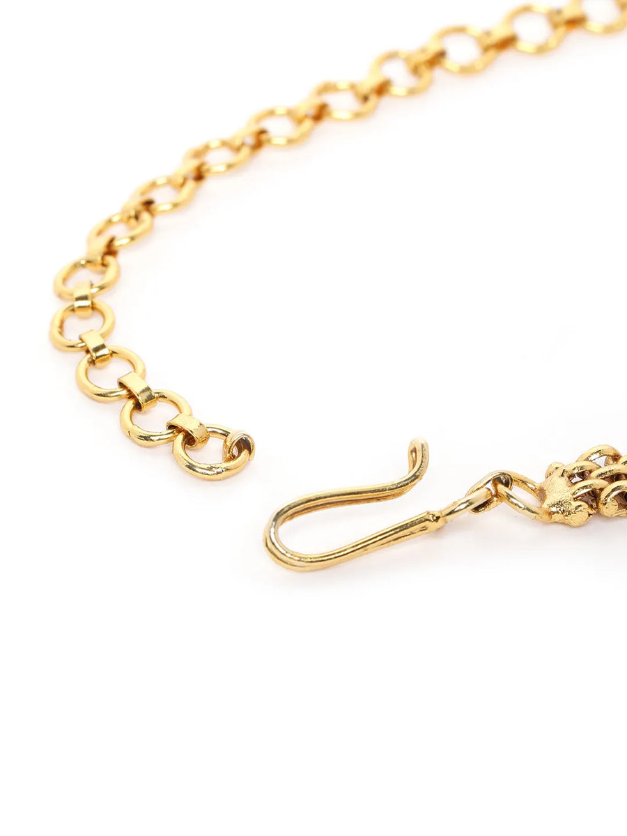 Lakshmi Motif Baju Band | Divine Ethnic Grace – Peora