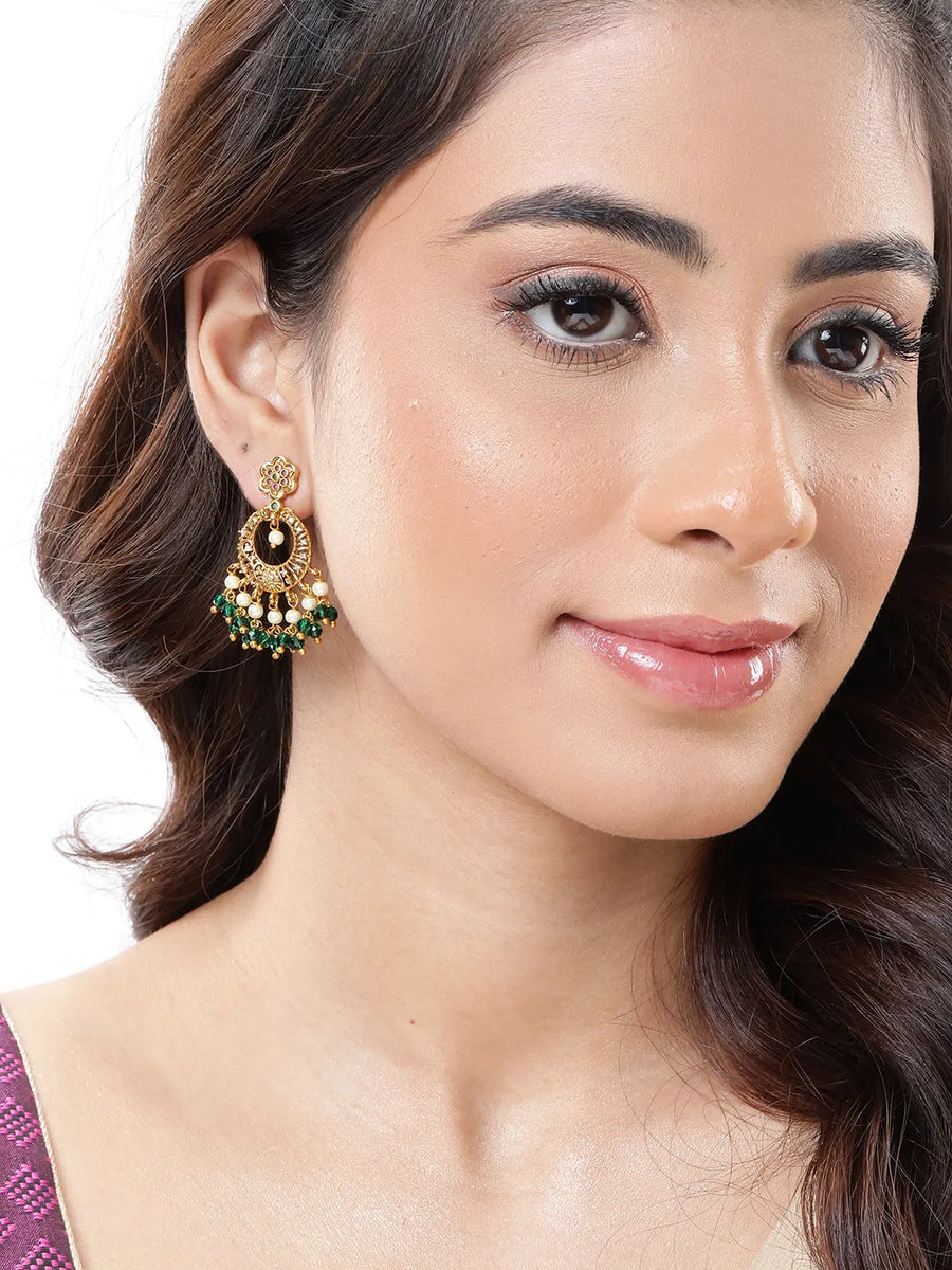 Pearl Dangle Earrings | Elegant & Classic Designs – Peora