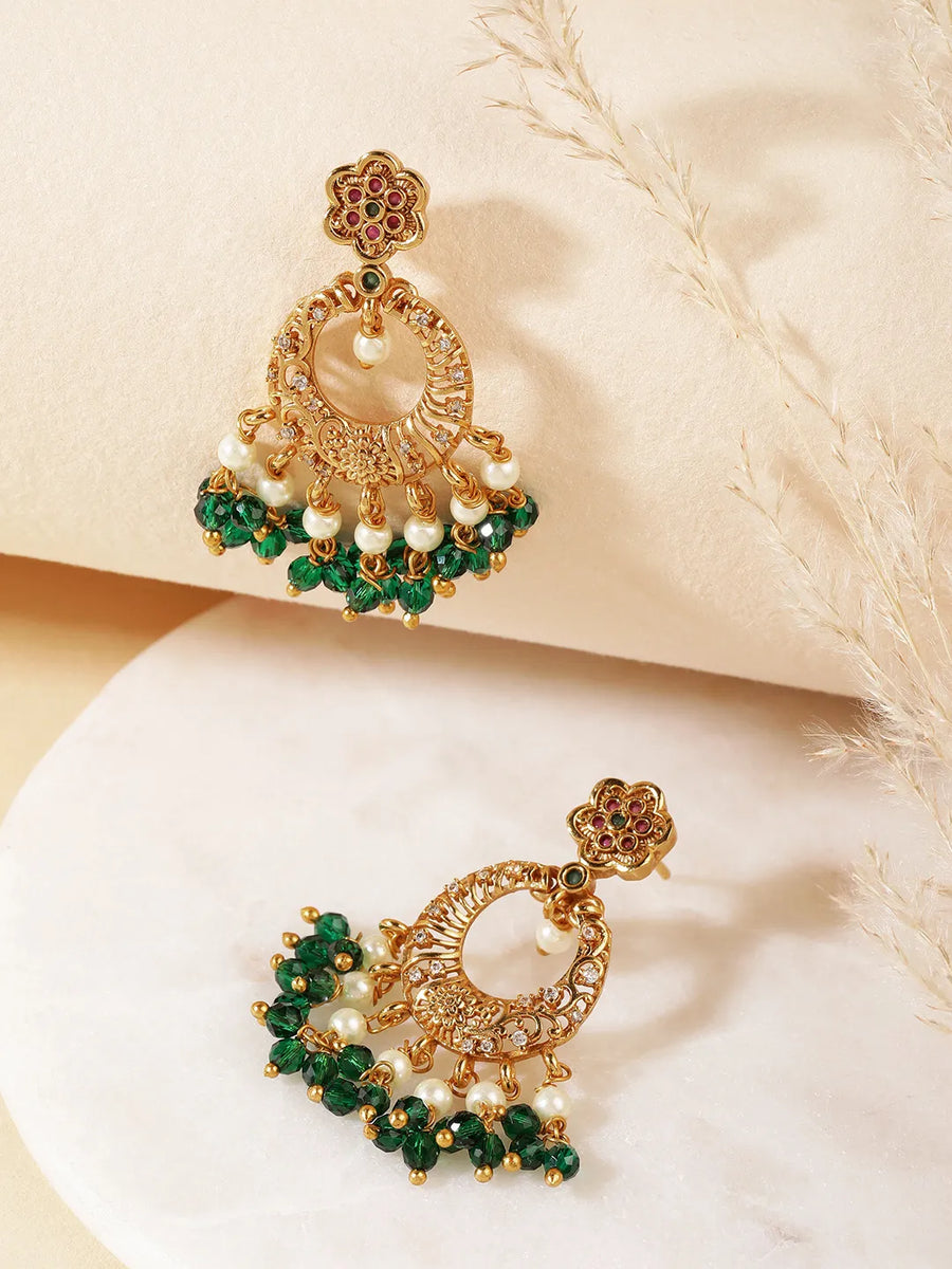 Pearl Dangle Earrings | Elegant & Classic Designs – Peora