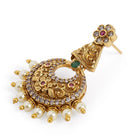 Royal Filigree Temple Dangle Earrings