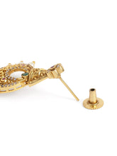 Royal Filigree Temple Dangle Earrings