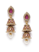 Earrings with CZ & Pearls | Sparkling & Elegant Designs – Peora