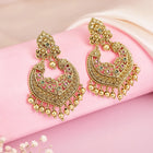 Royal Filigree Bridal Dangle Earrings