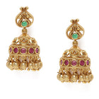 Classic Jhumka Earrings with Pearl