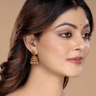 Classic Jhumka Earrings with Pearl