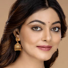 Royal Teardrop Kundan Jhumkas