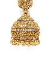 Royal Teardrop Kundan Jhumkas