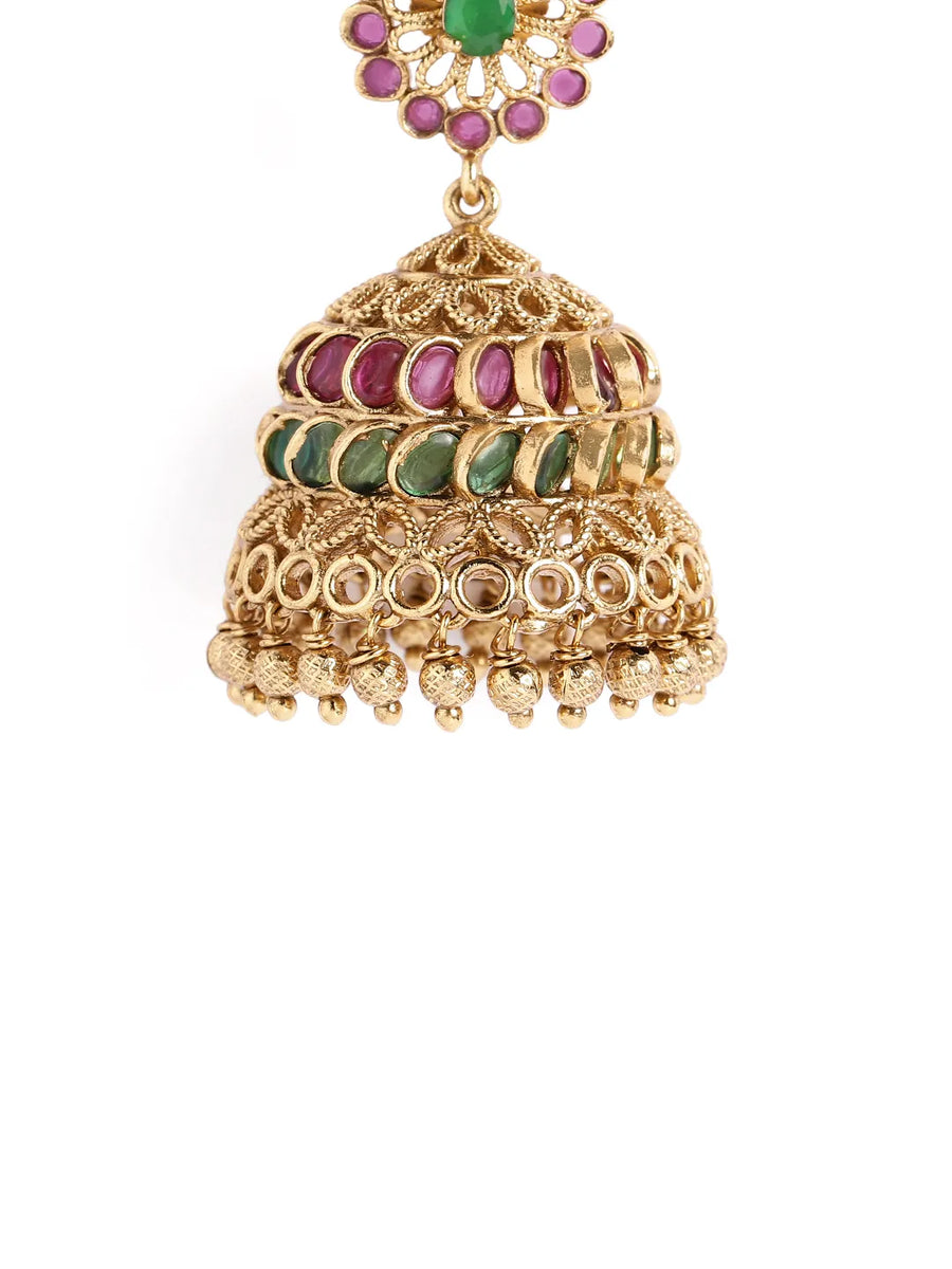 Royal Heritage Inspired Jhumka Design