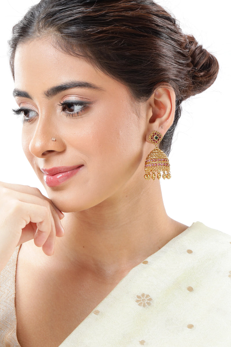 Jhumka Earrings | Traditional Designs with Timeless Appeal – Peora

