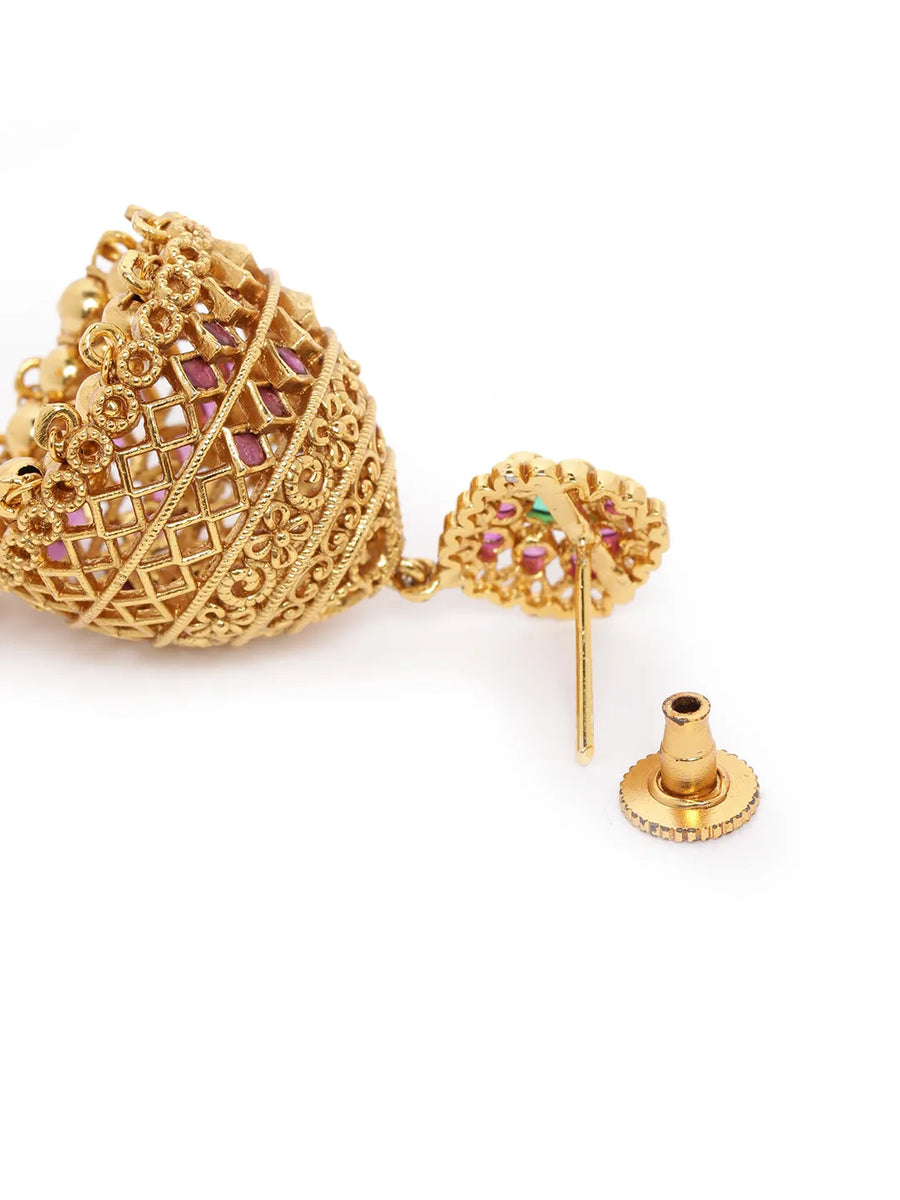 Jhumka Earrings | Traditional Designs with Timeless Appeal – Peora

