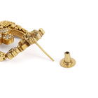 Traditional Lakshmi Motif Dangle Earrings