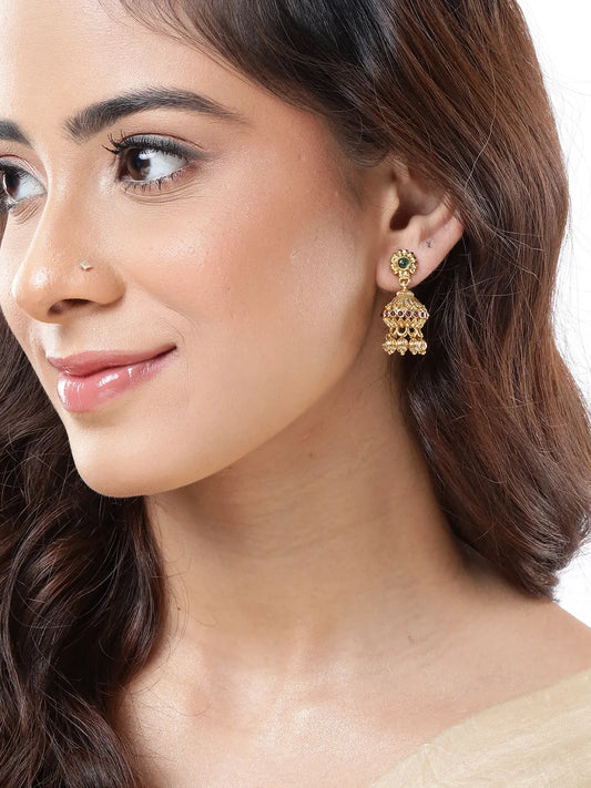 Jhumka Earrings | Classic & Elegant Ethnic Styles – Peora