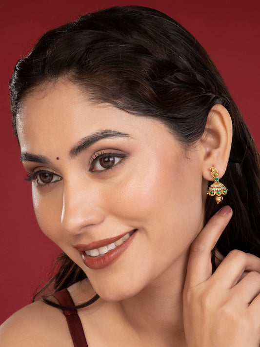 Ethnic Charm Stunning Jhumka Earrings