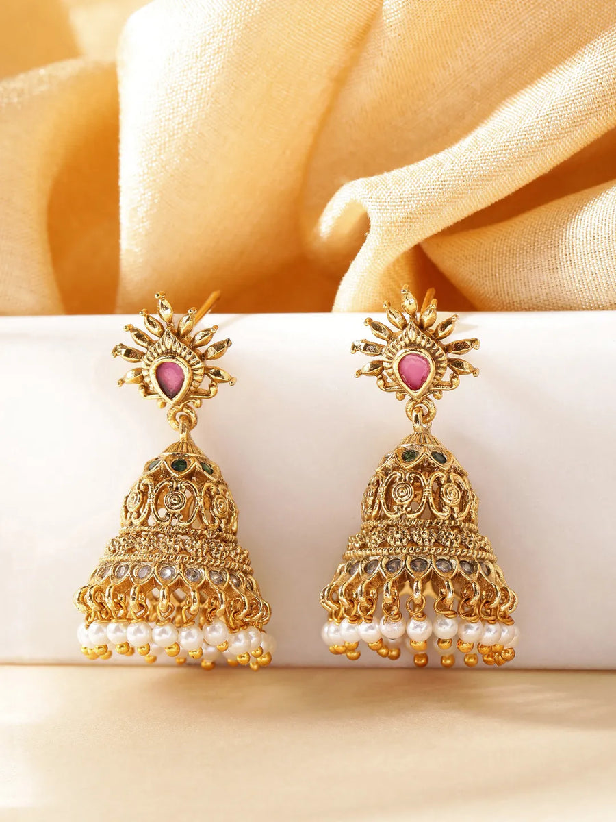 Jhunka Earrings | Traditional & Stylish Designs – Peora